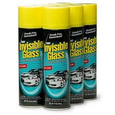 Invisible Glass 91164-6PK 19-Ounce Cleaner for Auto and Home Assorted Styles