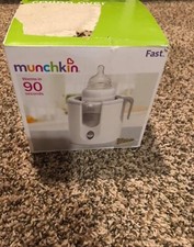 Munchkin Fast High Speed Bottle Warmer, Warms in 90 sec, Original Box Manual