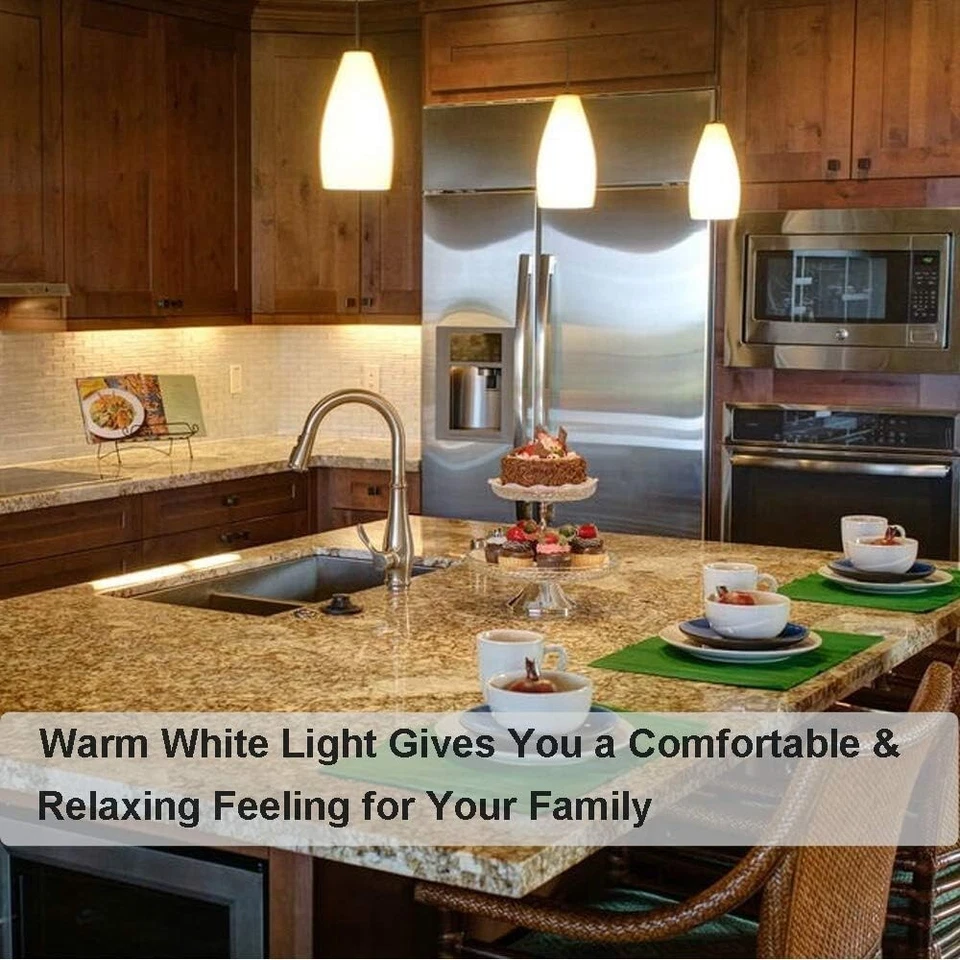 4 Pack- 50W/75W/100W Vinaco Bulbs 120V JD Type T4 E11 Dimmable Mini Candelabra - Image 2 of 4