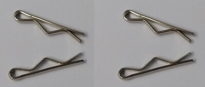 Schaft Button Splinte Britische Splinte für Ringknöpfe 2 Paar
