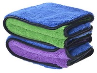 720gsm Ultra Thick Plush Microfiber Car Cleaning Towels Buffing Cloths Super... 720gsm Ultra Thick Plush Microfiber Car Cleaning Towels Buffing Cloths Super...