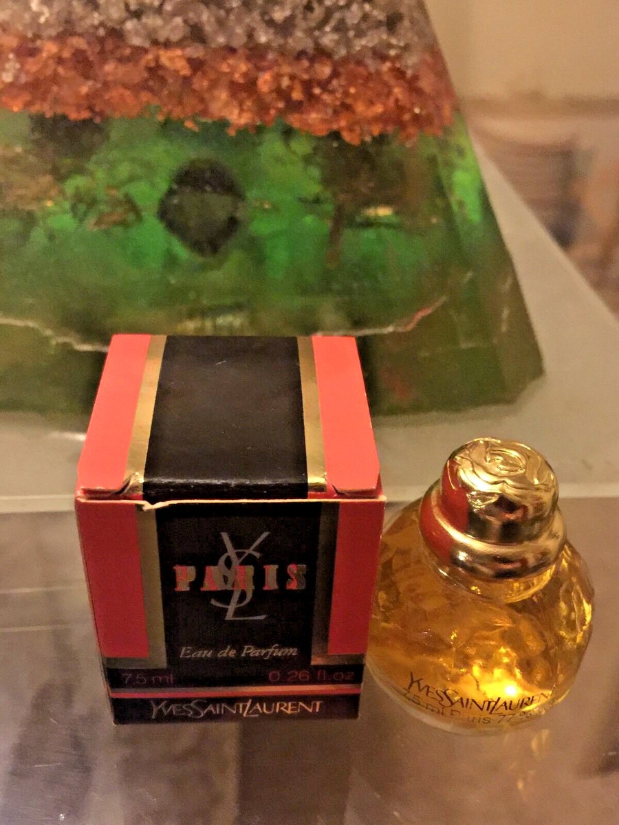 Paris by Yve Saint Laurent Paris EDP 7.5 ML 1990's collectible