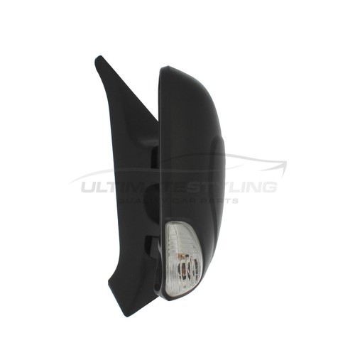 Renault Master 2010-2025 Door Wing Mirror Electric Black Short Arm Drivers Side - Picture 18 of 24