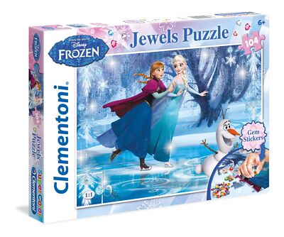 GW187a Jewels Puzzle Frozen, 104 Teile