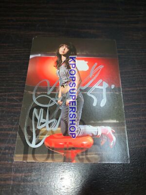 少女時代 スヨン phantasia トレカ　公式　Sooyoung snsd Sooyoung Autographed Signed Star Card 2.5 Photocard SNSD Girls