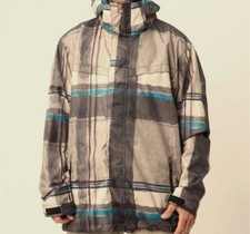 QUIKSILVER SNOW Men's LAST MISSION Prints Snow Jacket - SMO - Size XSmall  - NWT
