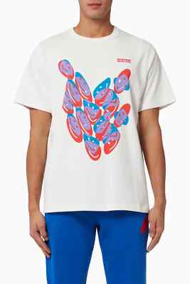 TFIOM The Future Is On Mars Men's Alien Smile T-Shirt Size Large