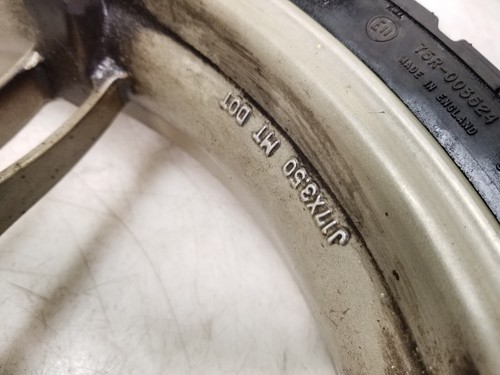 08 Buell XB12 XB12X Ulysses Front Wheel Rim STRAIGHT (No Tire) 17" X 3.50 - Picture 10 of 12