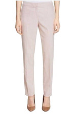 NWT Tommy Hilfiger Women's 12 Princeton Pinstripe Slim Leg Pants NEW 89 Retail