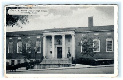 The B.F. Brown Junior High School Fitchburg MA, Massachusetts - Damaged