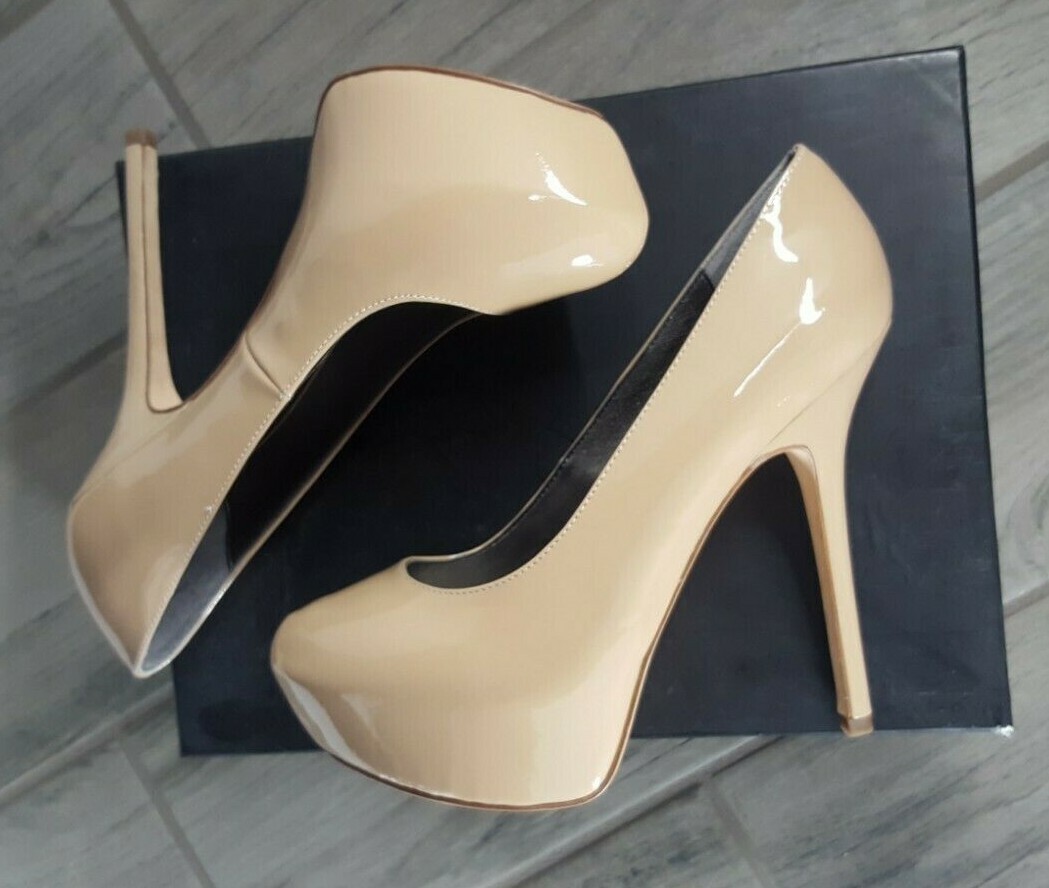 Vintage Report Juno Blush Nude High Heel Pumps Size 8.5