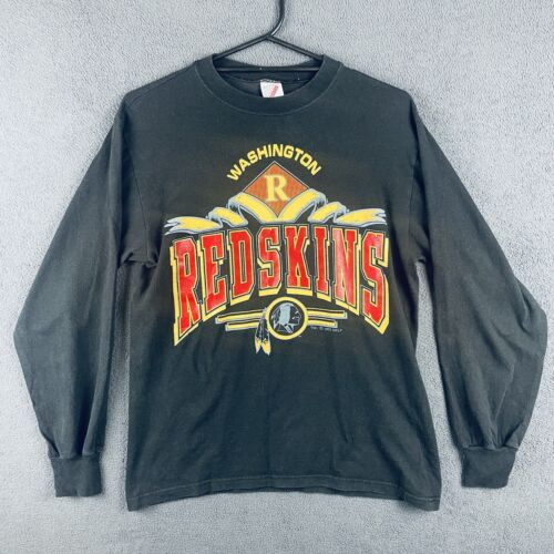 Vintage Washington Redskins Long Sleeve Top 1993 NFL T Shirt - Picture 1 of 8
