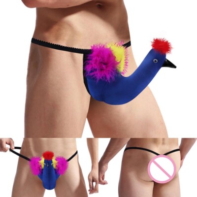 Auffällige Herren Sissy T Back G String Unterwäsche im lustigen Design