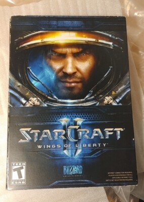 STAR CRAFT 2 Wings of Liberty PC 2010 Complete CIB