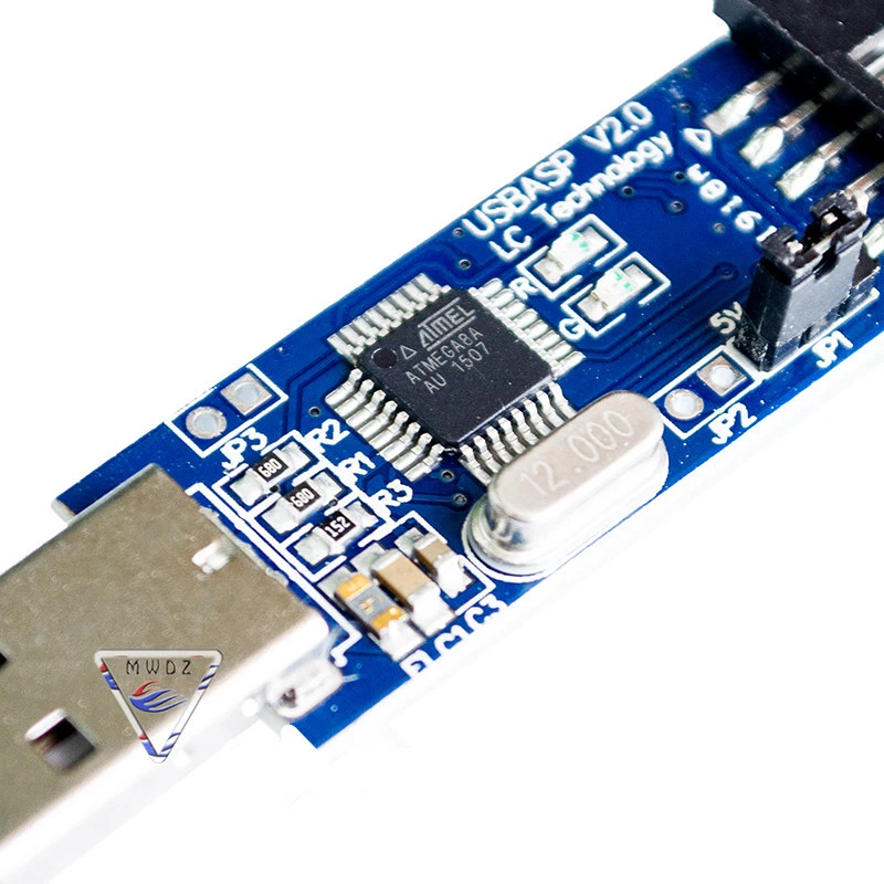 AVR 51 ATmega Programmer ISP ATTiny USB ASP USBISP Downloader - Image 2 of 2