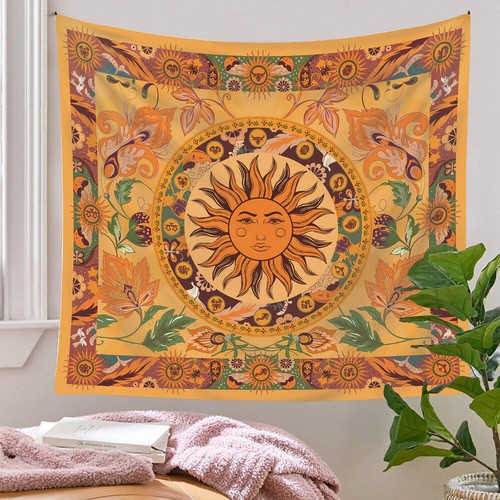 2025 - Extra Large Tapestry Wall Hanging Mandala Psychedelic Bohemian Rug Decors - Picture 21 of 29