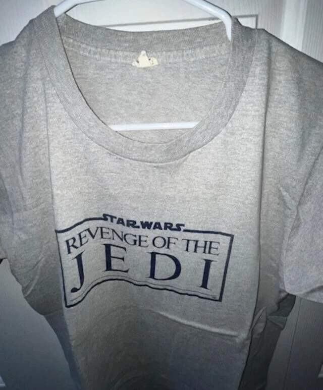 Camiseta Coleccionable Star Wars La Venganza de los Jedi Crew Grande Gris No Devolución Foto 2 de 4