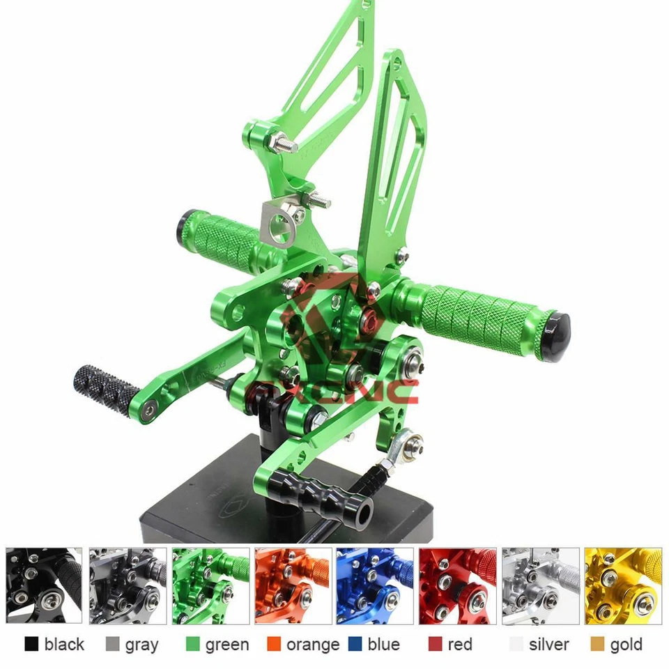 Juego trasero clavijas CNC para Suzuki SV1000/S 1998-2014 2013 2012 GSXR1000 00-04 FXCNC Foto 2 de 4