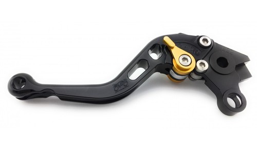 Paire de Leviers Courts Noir Or AVDB Frein et Embrayage CNC FANTIC CABALLERO 500 - 第 6/8 張圖片
