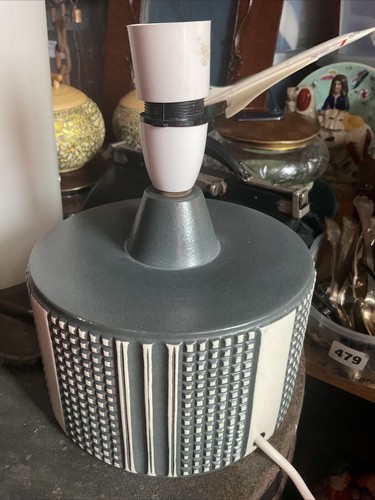Vintage Poole Keramik Keramik Lampe, 60’er Jahre,,18 Zoll groß, guter Zustand - Bild 15 von 23
