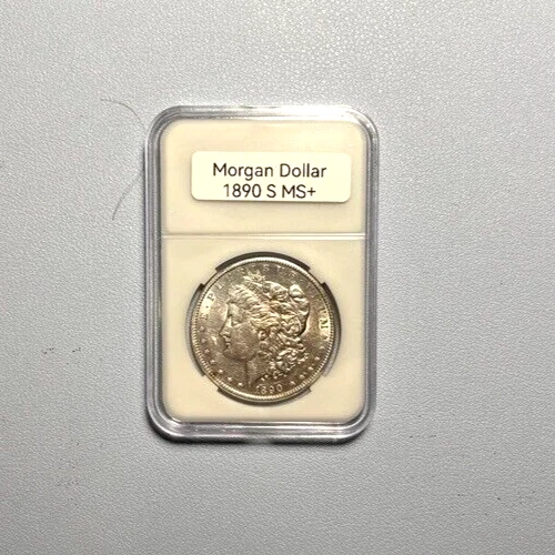 1890 S Morgan Dollar MS ++ Pure White Coin with Luster. ON SALE