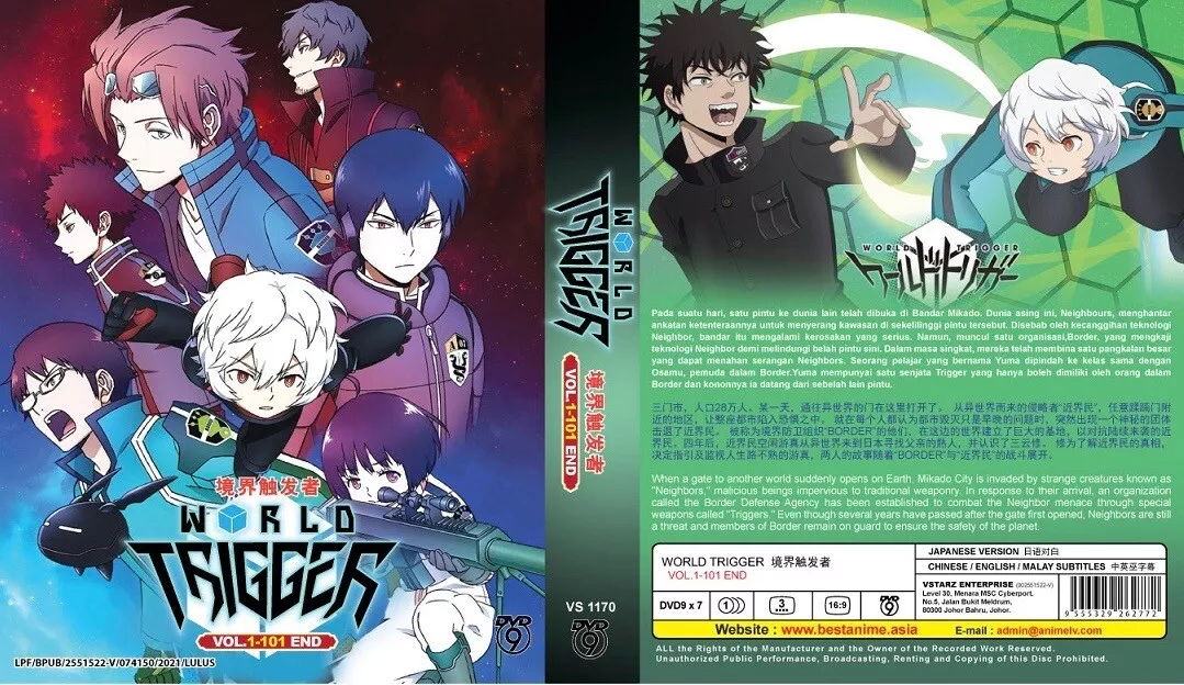 World Trigger (VOL.1 - 101 End) ~ All Region ~ Brand New & Factory Seal ~  Anime