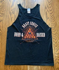 Sports Bar & Grill Auburn Washington Tank Top/ Draft Choice Born & Raised/Size:M
