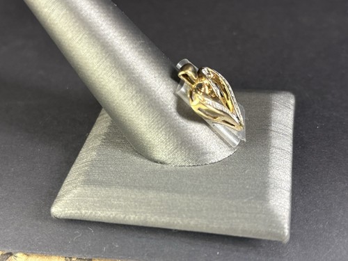 10k Yellow Gold Heart Pendant *READ DESCRITPION* - Picture 3 of 6