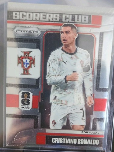 2026 Panini Prizm Fifa World Cup - Scorers Club Cristiano Ronaldo #21