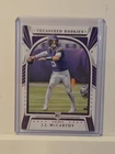 2024-25 Panini National Treasures - JJ McCarthy - Treasured Rookies /99 Vikings