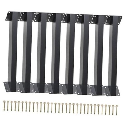 8PC 45 Degree Angle Support Bracket, Pergola Kit Heavy Duty 8 Brackets