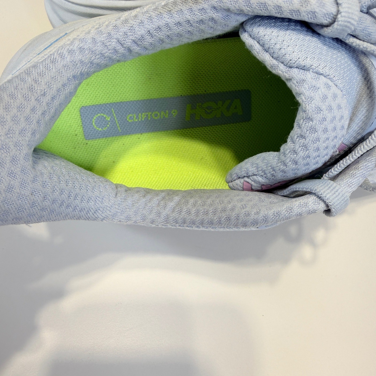 HOKA Clifton 9 Women's 9.5B Blue Running Shoes Lightweight Athletic Sneaker thumbnail 4