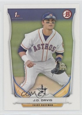2014 Bowman Draft JD Davis #DP81 l8e