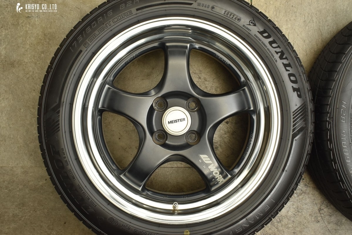 JDM Good Condition WORK MEISTER S1R 16-inch 6J +38 6.5J +40 PCD100 