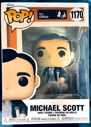 Funko POP! TV: The Office Michael Scott #1170 Vinyl Figure Standing w/Crutches