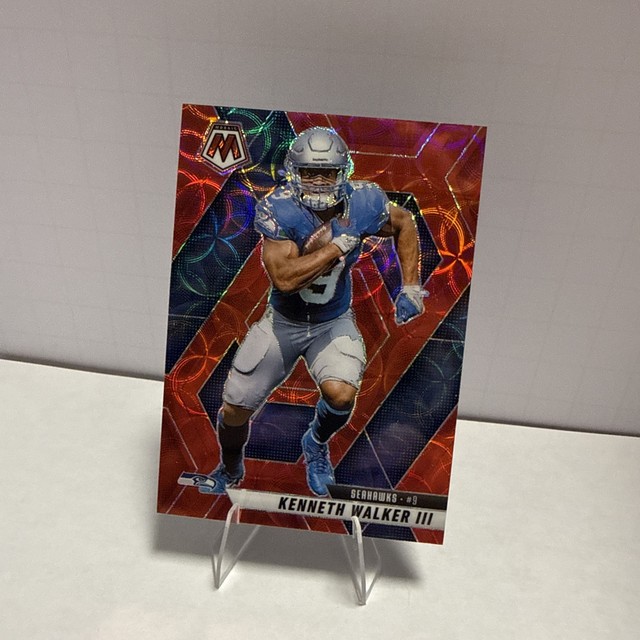 2025 Panini Mosaic - Kenneth Walker III #149 Red Scope Prizm