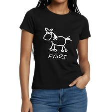 Färt Lustiges Pferd Zeichnung Frauen T-Shirt