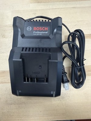 Bosch GAL18V-40 18V Lithium-Ion Standard Battery Charger NEW OPEN BOX