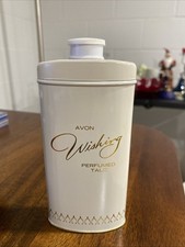 Avon Secret Wish Talcum Powder Full Tin