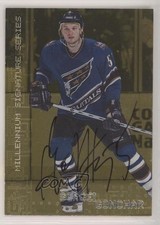 1999-00 ITG Be A Player Millennium Signature Series Gold Sergei Gonchar Auto uk2