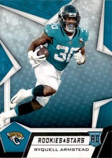 Ryquell Armstead 2019 Panini Rookies & Stars RC #167 Jacksonville Jaguars
