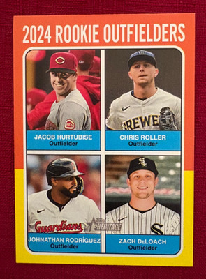 JOHN'S DEALS - US - 2024 TOPPS HERITAGE #622 - 2024 ROOKIE OUTFIELDERS
