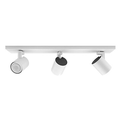 Philips Hue LED Smart Deckenleuchte Runner Weiß 3 x 5W GU10 CCT Dimmbar ZigBee