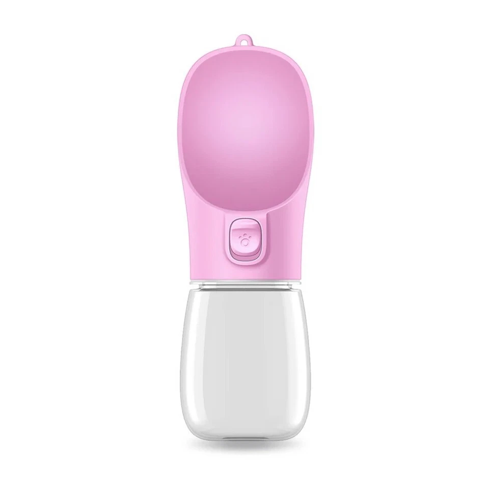 Botella de agua portátil para gatos perros mascotas taza para beber cachorro viaje al aire libre alimentador Foto 3 de 4