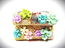 KURT GEIGER LONDON Mini Kensington Flowers Crossbody Bag