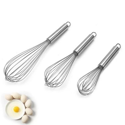 Edelstahl Ballon Schneebesen Set 6'' 8'' 10'' 12'' Küche Draht Ei Schläger Mixer