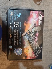 Asus Xonar DG PCI 5.1 Sound Card  Headphone Amplifier Low-Profile Gaming Series