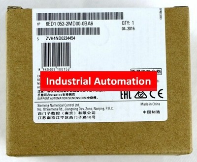   6ED1052-2MD00-0BA6 LOGO PLC MODULE, 8I/P, 4O/P, 12V/24V NEW #ea