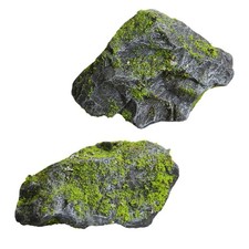 Artificial Moss Rocks Easy to Use for Planters Micro Landscape Fairy Gardens