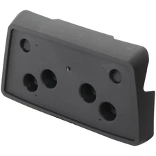 License Plate Bracket For 2007-2013 GMC Sierra 1500 Front Textured Black